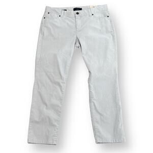 Talbots Cream Ankle Pants